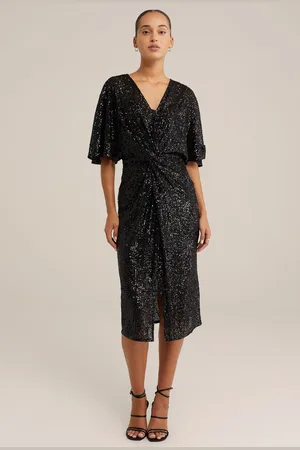WE Fashion Dress Mid Length Black
