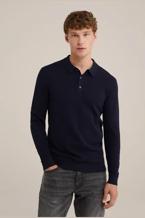 WE Fashion Polo Dark Blue