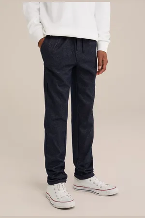 WE Fashion Pantalon Dark Blue