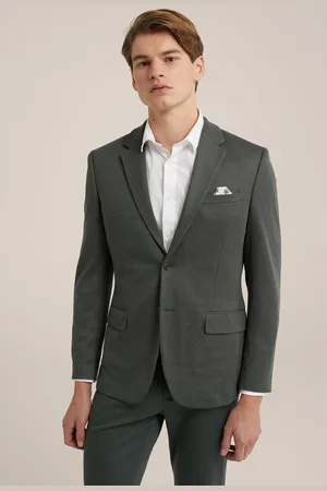WE Fashion Blazer Greyish Green