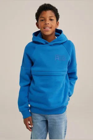 WE Fashion Sweater Bright Blue