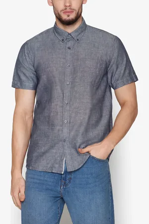 Signal Therkelsi Linen/cotton Blue Captain