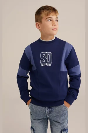 WE Fashion Sweater Dark Blue