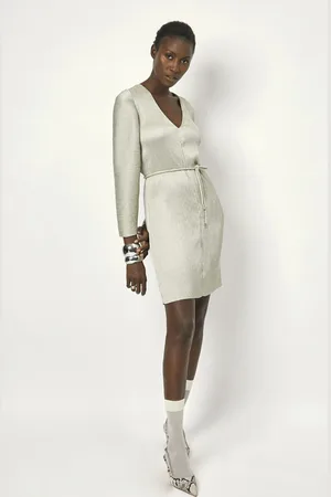 Dante 6 Nikkia Pleated Dress Matcha