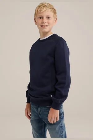WE Fashion Sweater Dark Blue