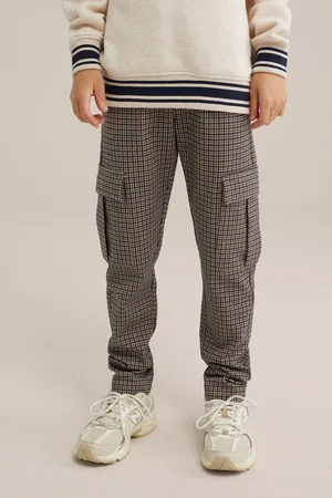 WE Fashion Cargo Pants Dark Brown