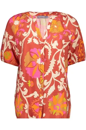 Geisha Blouse Stone Orange