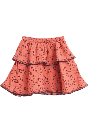 White Stuff Ella Skirt Double Cloth Pink Pr