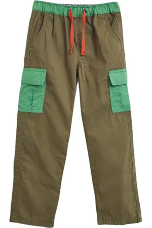 White Stuff Caleb Cargo Trouser Dus Green