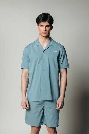 Colourful rebel Ezra Future Short Sleeve Shirt Grey Army