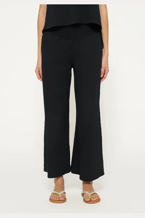 10 days Wide Leg Smock Pants Black