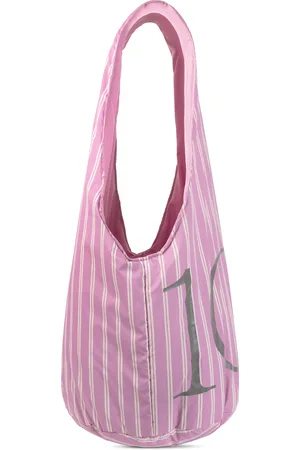 10 days Woven Bag Nylon Stripes Violet