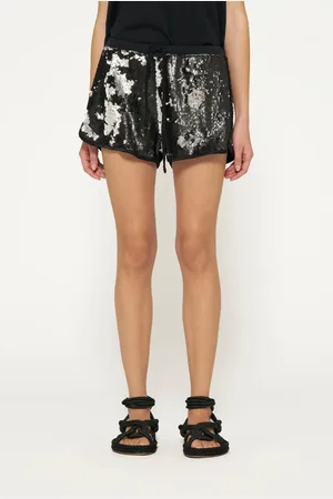 10 days Sequin Shorts Black
