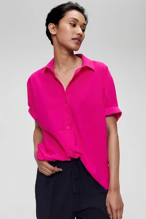 Trvl Drss Casual Shirt Shocking Pink