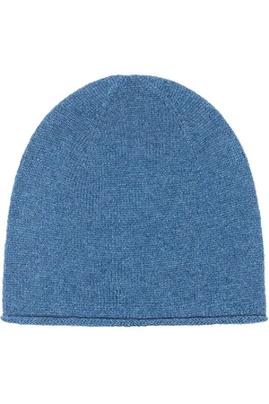French Connection Cashmere Blend Beanie Dark Denim Melange