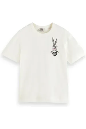 Scotch&Soda Bugs Bunny - Short Sleeved T-shirt With Chest & Back Artwork