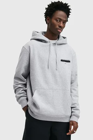AllSaints Redact Oth Hoody Grey Marl