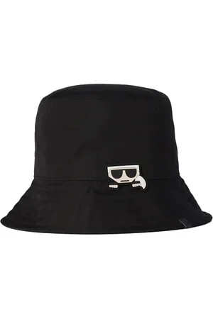 Karl Lagerfeld K/kocktail Bucket Hat Black