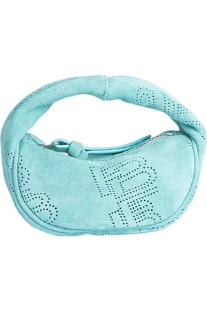 By Far Micro Cush Aqua Perforated Suede Leather