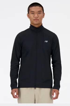New Balance Mj41178bk Tech Knit Full Zip Black