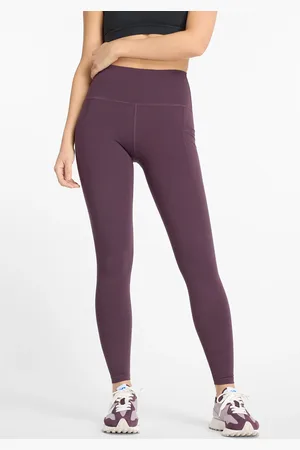 New Balance Wp41275pln Sleek Pocket High Rise Legging Plumbrow