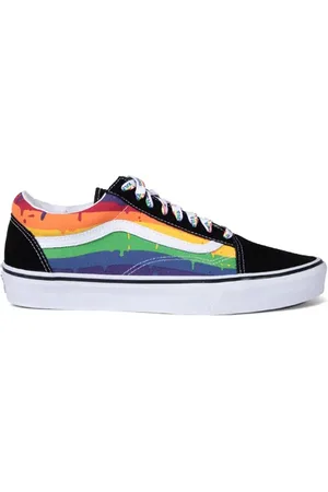 Vans Ua Old Skool (rainbow Drip) Black/multi/true White