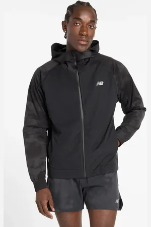 New Balance Mj43514ack Seasonal Premium Printed Jacket Black