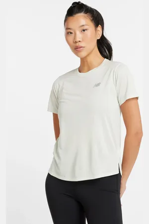 New Balance Wt41253nma Athletics T-shirt Naturalm