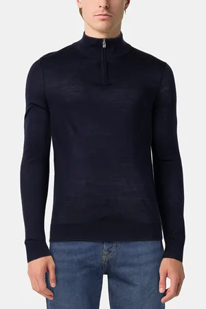 Reiss Oe Blackhaller-ls Funnel Navy