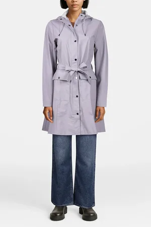 Rains Curve W Jacket W3 Flint Unisex