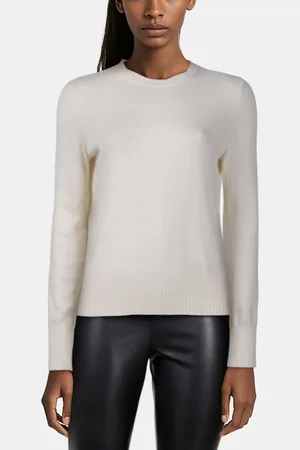 Reiss Crew Neck Jumper Vanilla
