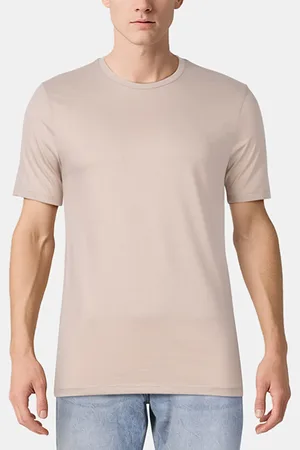 Reiss Crew Neck Jersey Stone