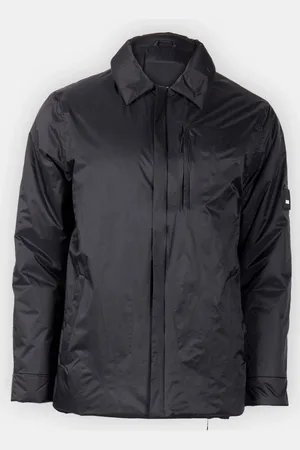 Rains Fuse Overshirt Black Unisex
