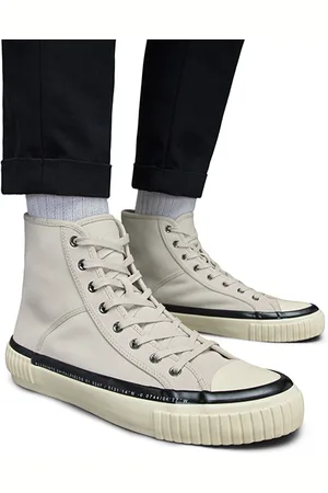 AllSaints Douglas Contrast Hig Chalk White