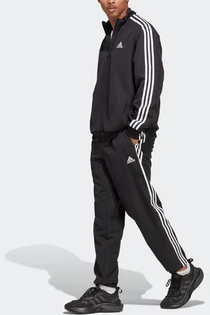 Adidas fleece trainingspak discount heren