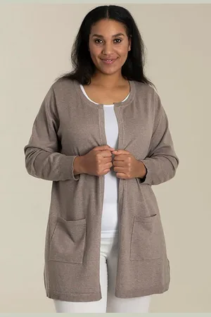 Sandgaard Cardigan Helsinki in gemêleerde look