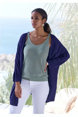 vivance collection Cardigan Van zachte viscosekwaliteit Gebreide vest van zachte viscosekwaliteit