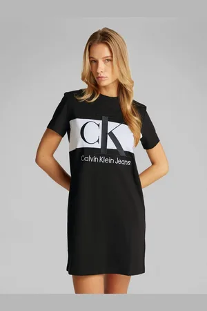Calvin Klein Shirtjurk BLOCKING T-SHIRT DRESS