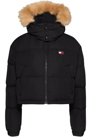 Tommy Hilfiger Gewatteerde jas TJW CRP ALASKA FAUX FUR HOOD