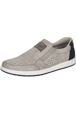 Rieker Instappers , slip-on sneaker, loafer, comfort schoen met elastiek voor goede pasvorm