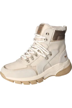 Mustang Winterlaarzen , veterschoenen, outdoorlaarzen, warme voering, met schachtkussen