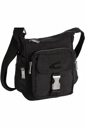 Camel Active Schoudertas Journey van licht robuust nylon, functioneel perfect voor alle levensomstandigheden