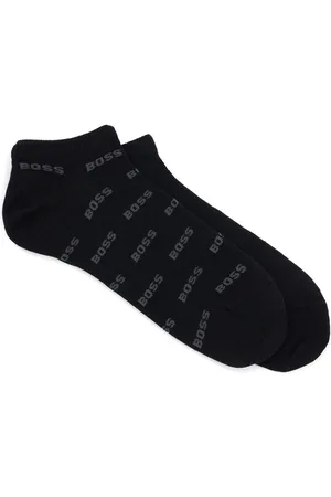 HUGO BOSS Vrijetijdssokken 2P AS Allover CC met logoborduursels (set, 2 stuks)