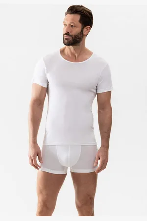 Mey T-shirt Casual katoen (K) Elastische halsafsluiting