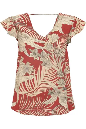 ONLY Shirt met V-hals ONLPALINA LIFE SS V-NECK TOP PTM