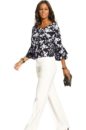 Alessa W Blouse zonder sluiting