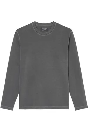 Marc O’ Polo Shirt met lange mouwen T-shirt, long sleeve, crew neck, embroidery