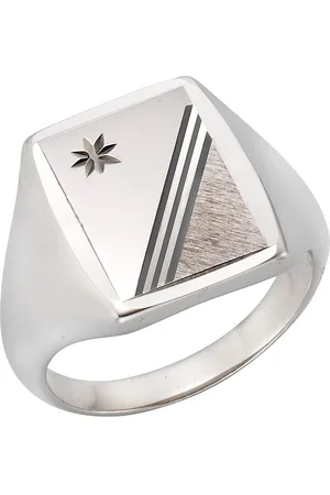 Firetti Ring Sieraad cadeau 925 herenring zilveren ring zegelring