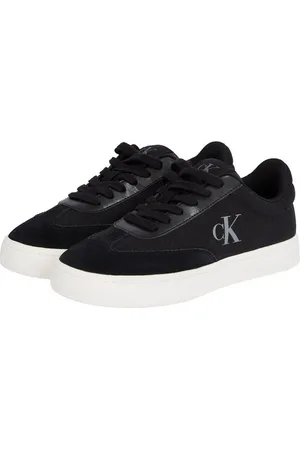 Calvin Klein Sneakers CLASSIC CUPSOLE LOW MIX MG WN veterschoenen, vrijetijdsschoen, lage schoen met logo-opschrift aan de zijkant