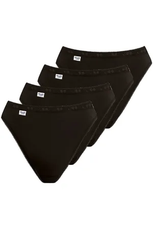 Sloggi Tai slip Basic+ Tai 4P perfecte pasvorm, elastische katoenstof (4 stuks, Set van 4)
